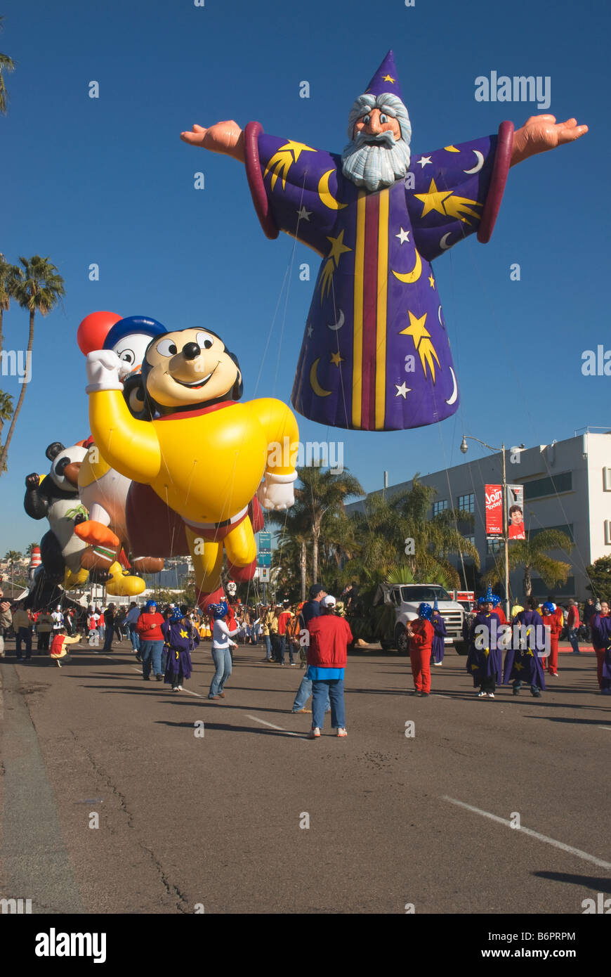 San diego holiday balloon parade hires stock photography and images