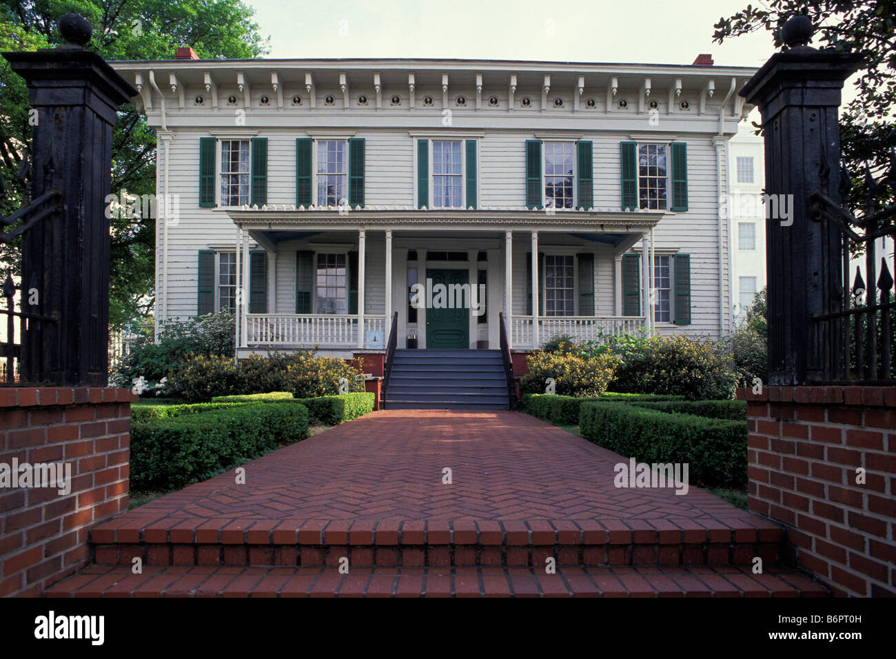 First White House of the Confederacy Executive Residence Of President ...