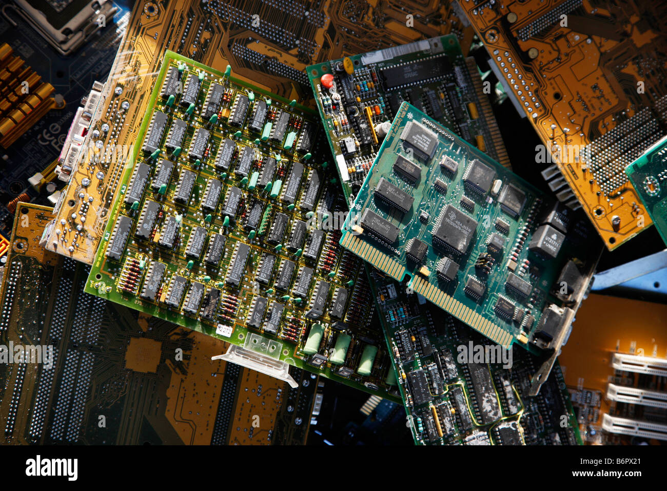Scrap Computer Parts High Resolution Stock Photography and Images Alamy