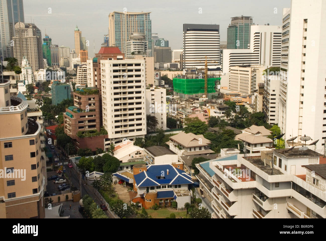 BANGKOK SKYLINE THAILAND SE ASIA  HOMER SYKES Stock Photo