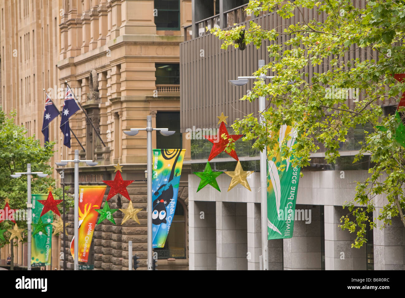 christmas banners and flags Stock Photo - Alamy