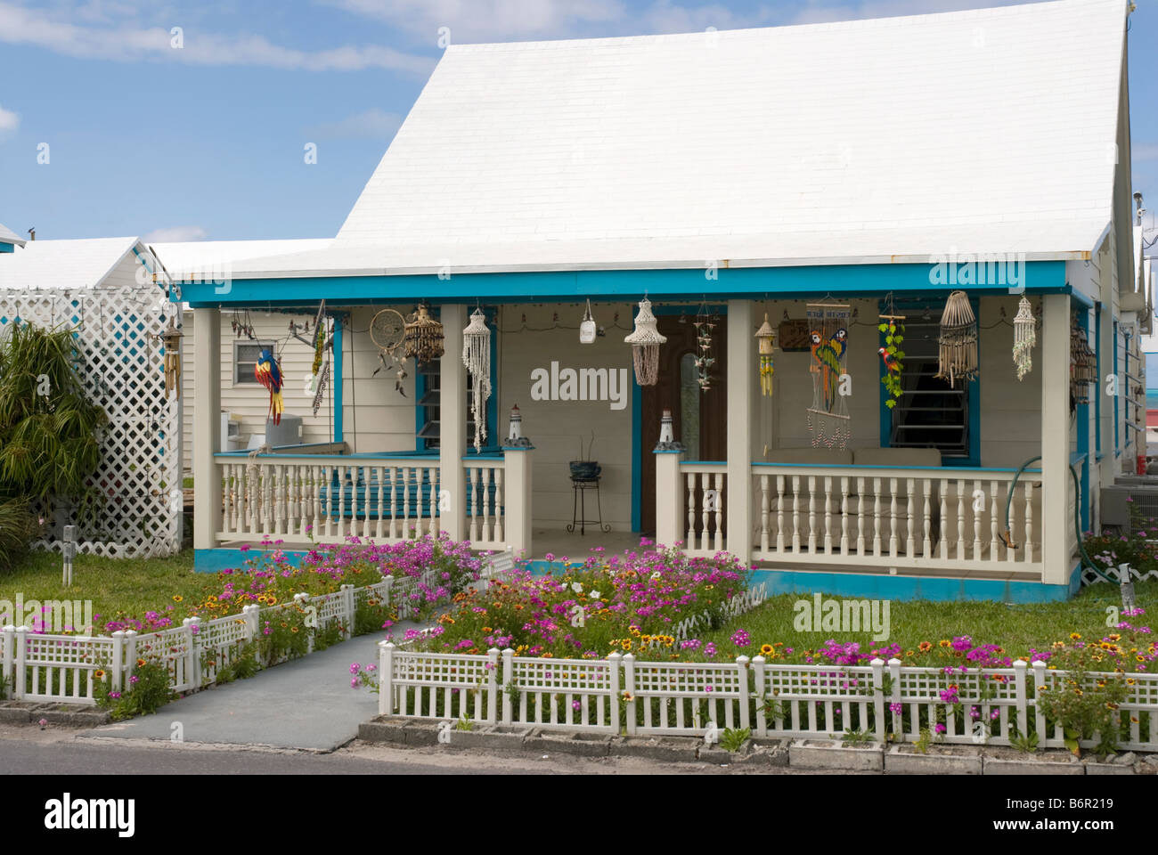 Cottage, Spanish Wells, Eleuthera, Bahamas Stock Photo Alamy