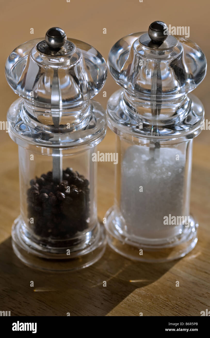 salt and pepper pots Stock Photo Alamy