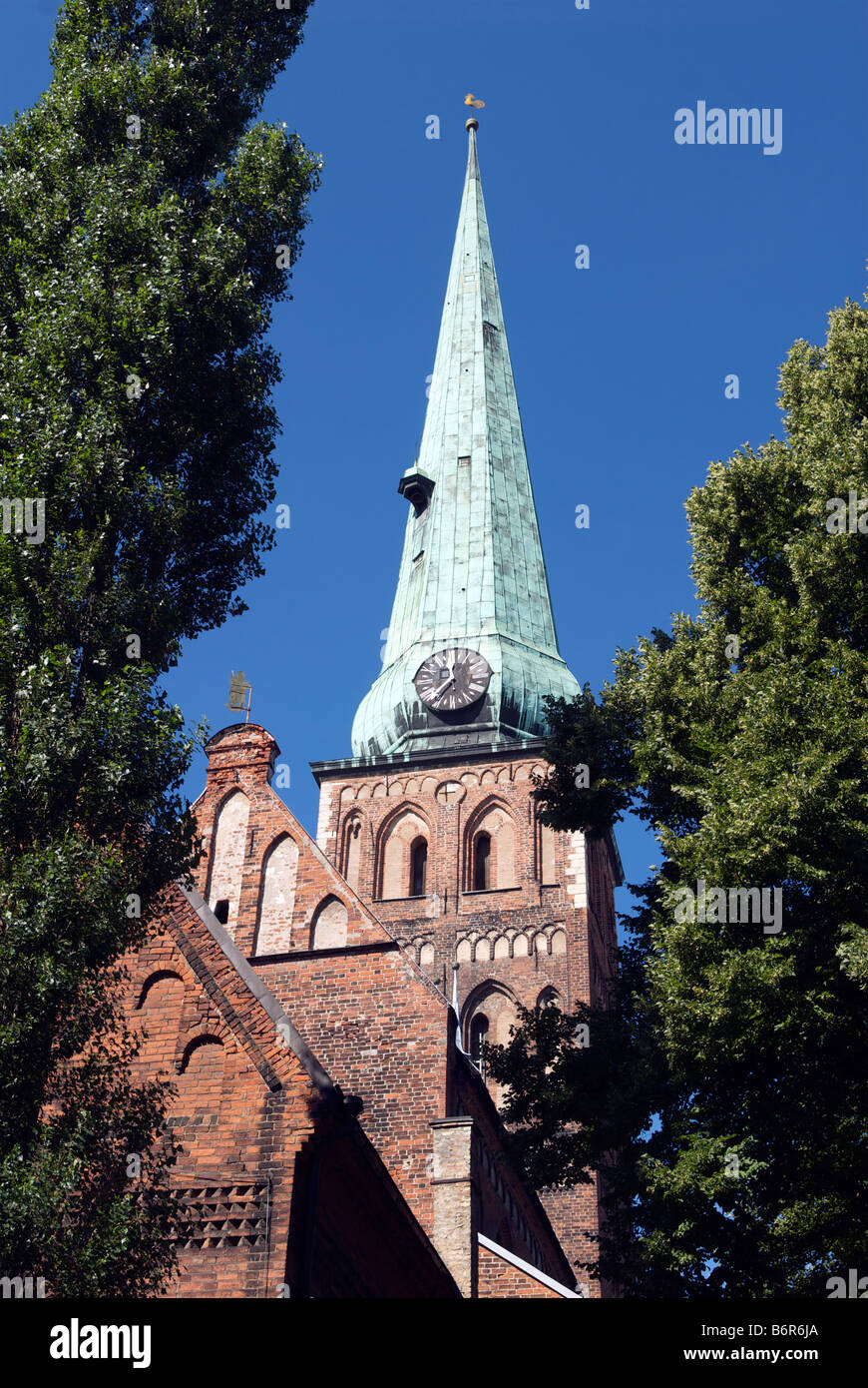 St Jacob's Cathedral Riga Latvia Stock Photo