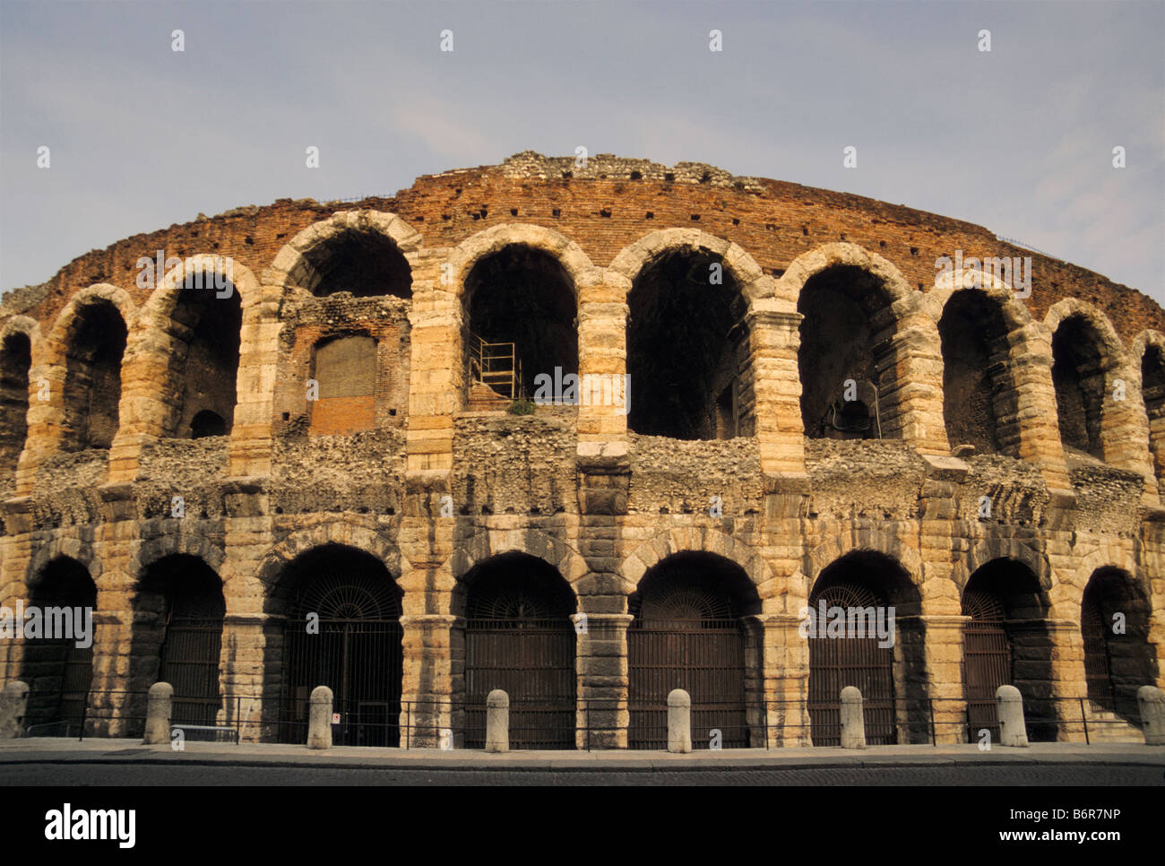 Roman Arena Column Verona roman remains hi-res stock photography and images - Alamy
