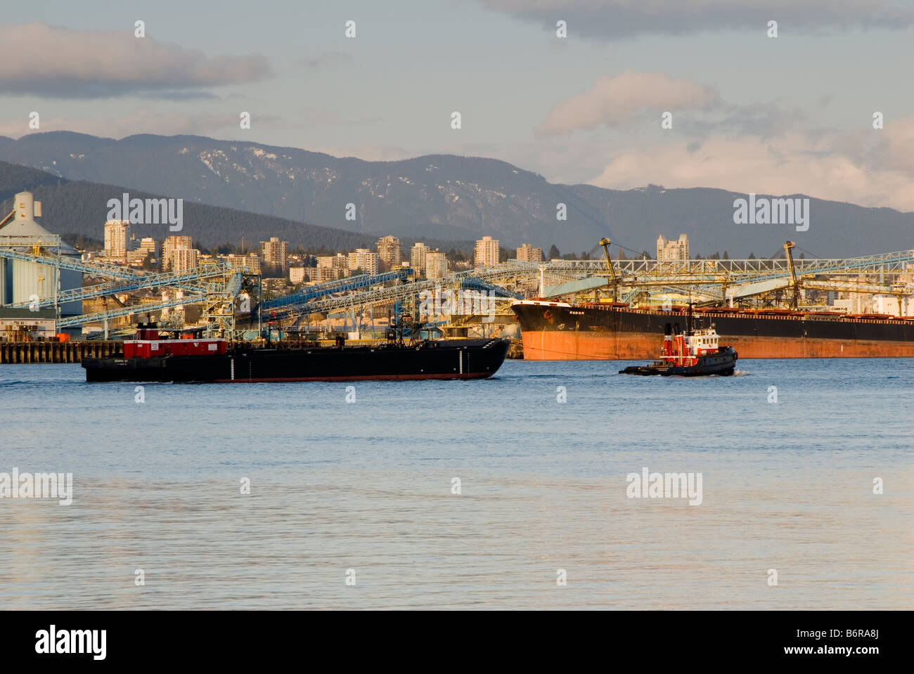 Shipping and industry in North Vancouver, British Columbia, Canada Stock Photo Alamy Shipping and industry in North Vancouver, British Columbia, Canada Stock Photo Alamy
