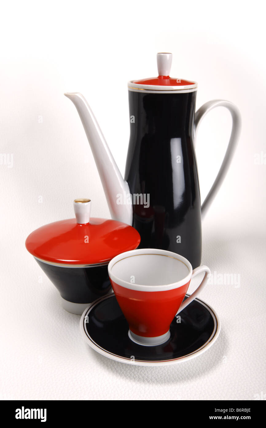 Coffee serving set Stock Photo Alamy