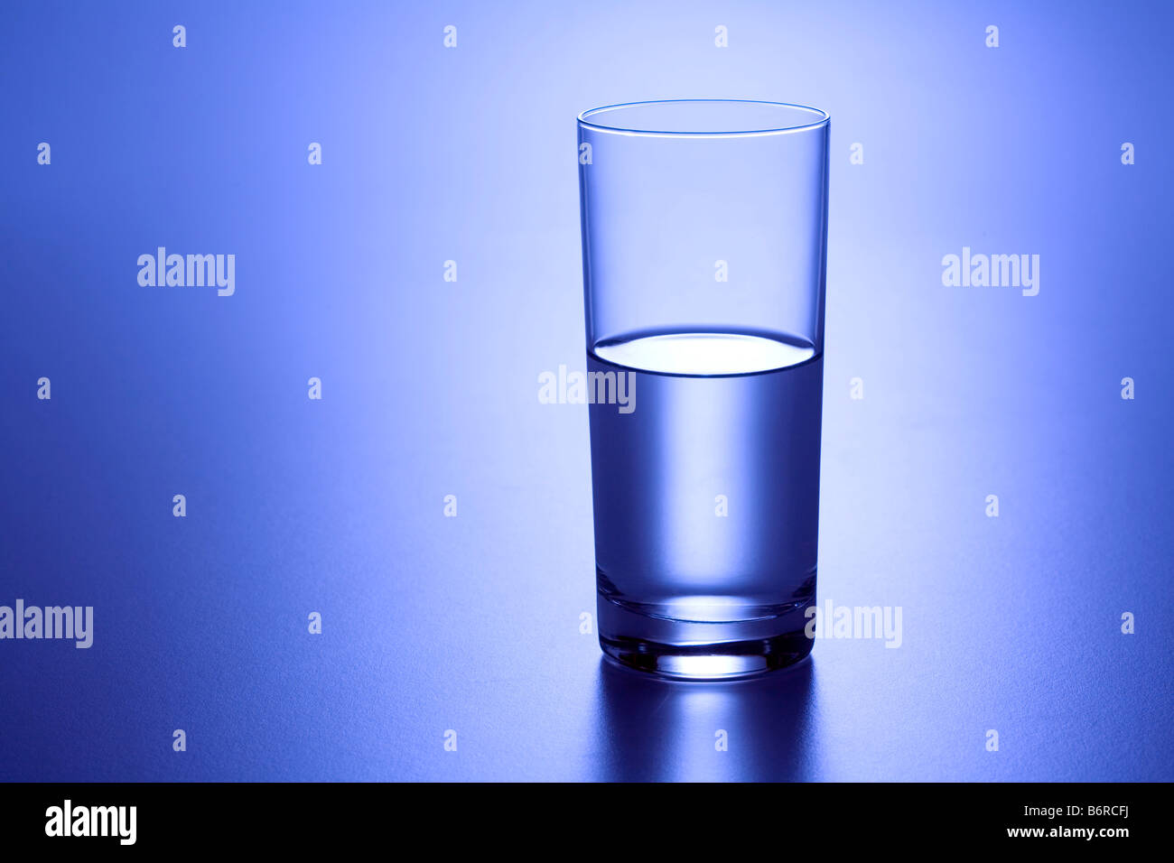 Water Glass Stock Photo