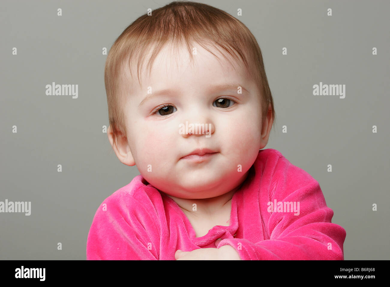 Portrait of Baby Stock Photo