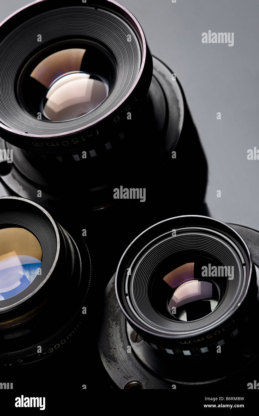 photography lenses Stock Photo