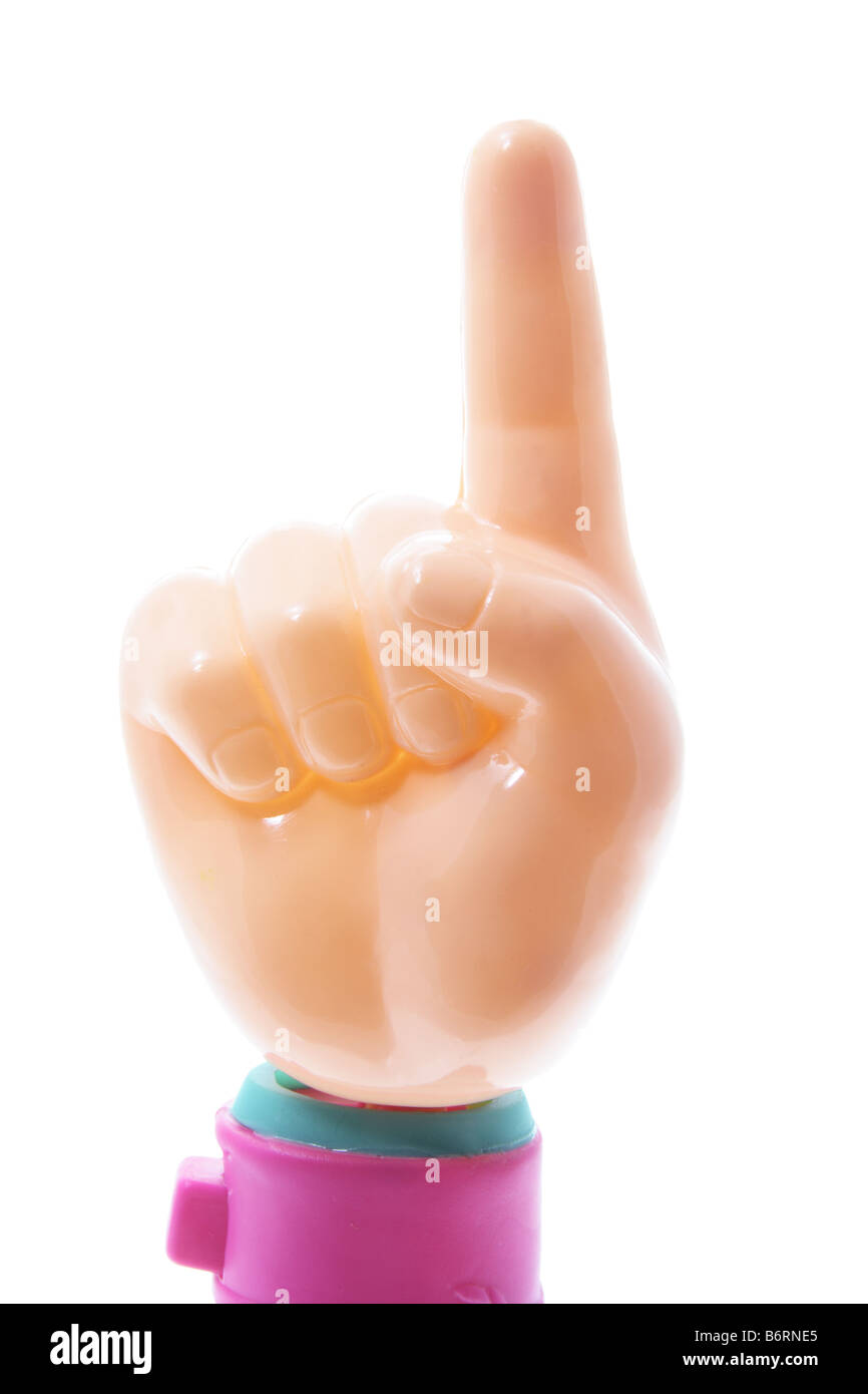 Plastic Hand Stock Photo Alamy