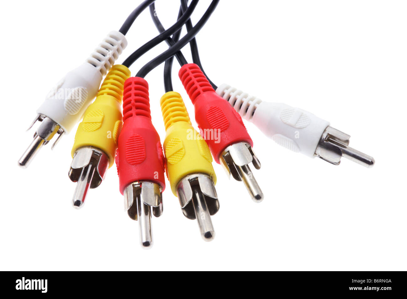 Audio Visual Cables Stock Photo Alamy
