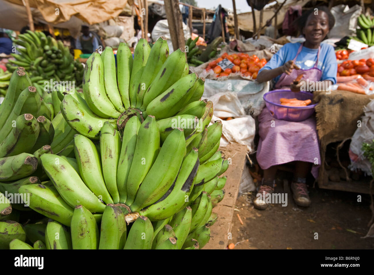 Kangemi Market Nairobi Kenya Africa Stock Photo