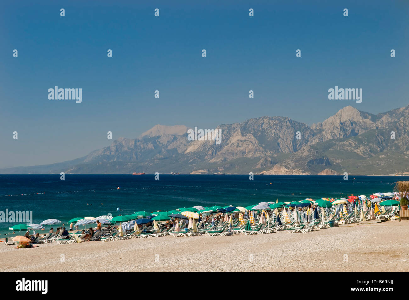 Konyaalti beach Antalya Turkey. Stock Photo