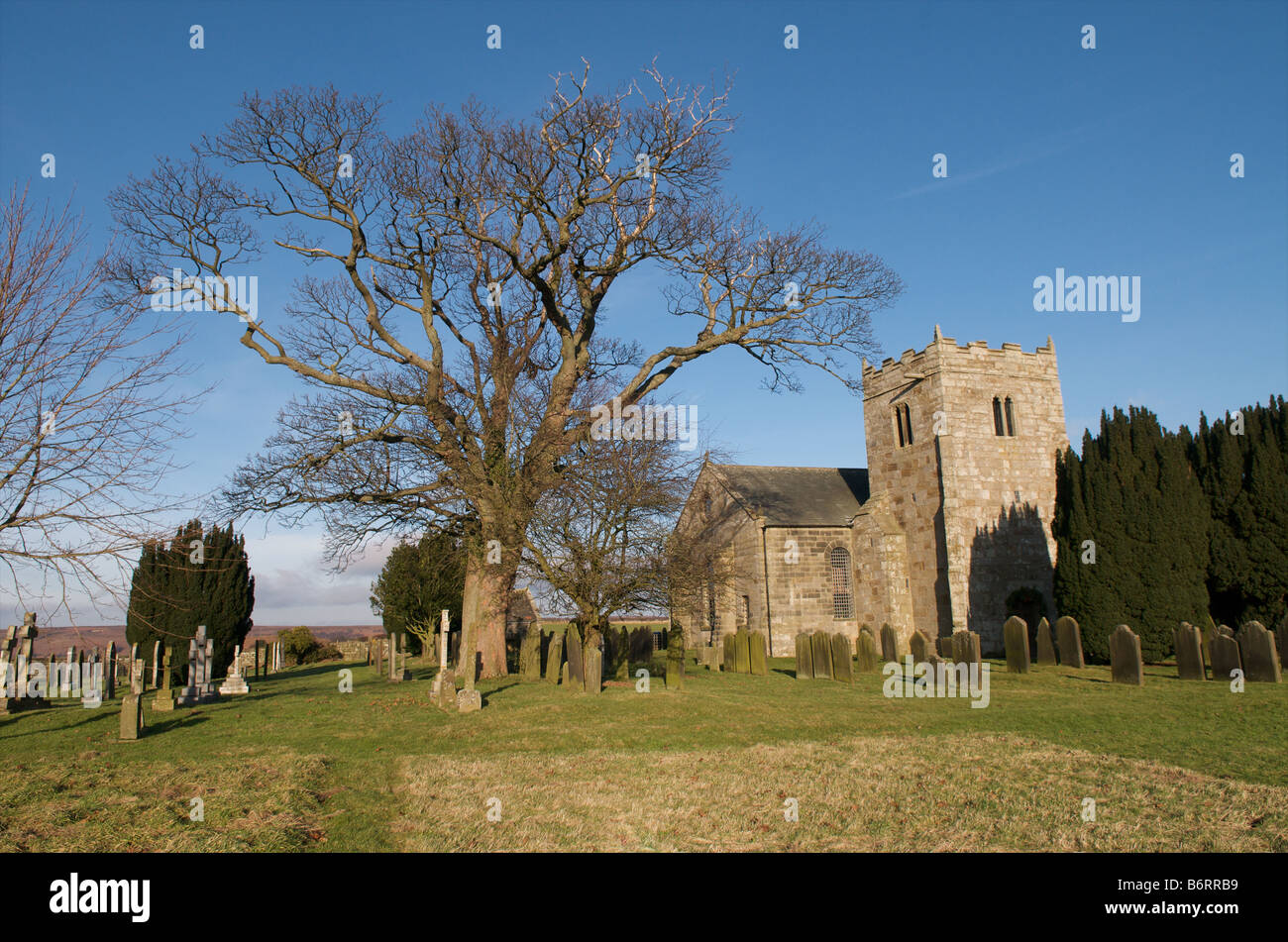 Danby Church North Yorkshire Stock Photo