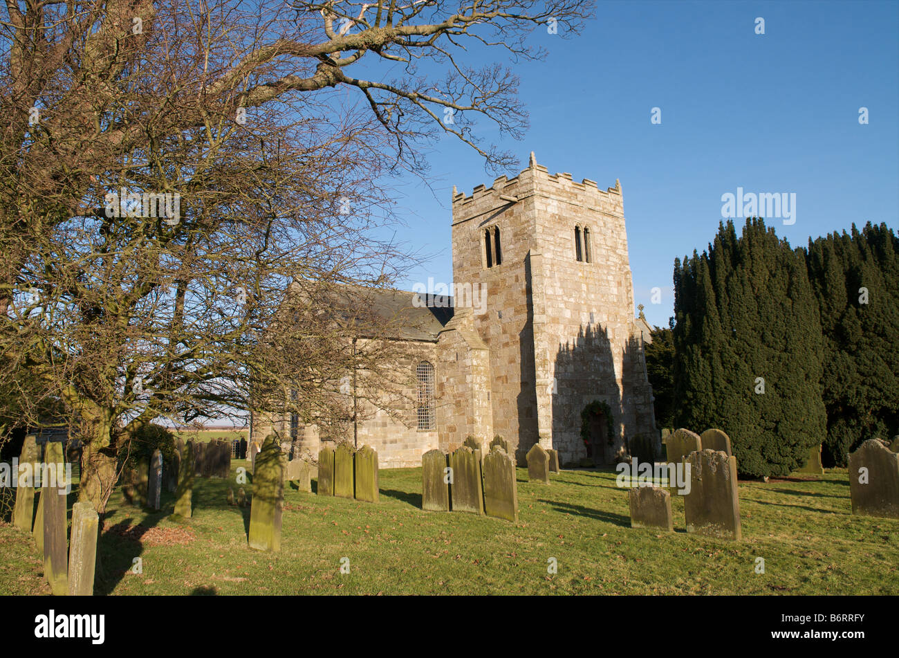 Danby Church North Yorkshire Stock Photo