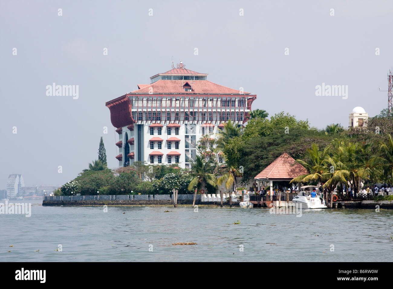 WATERFRONT BUILDINGS IN KOCHI, KERALA Stock Photo Alamy