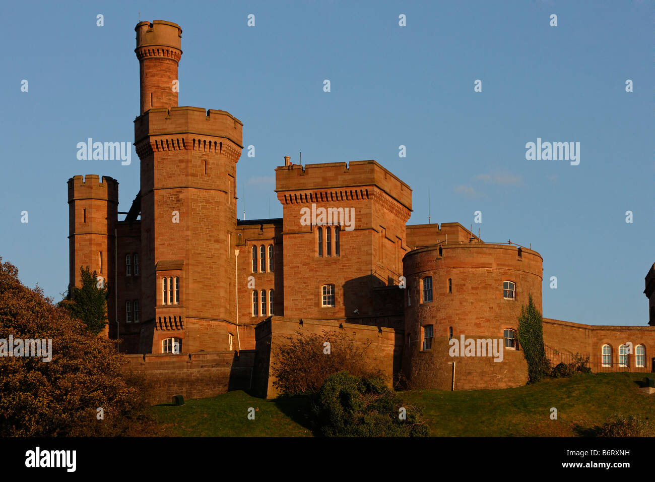 Inverness Castle Hill castle 1833 Sheriff Court now District Court
