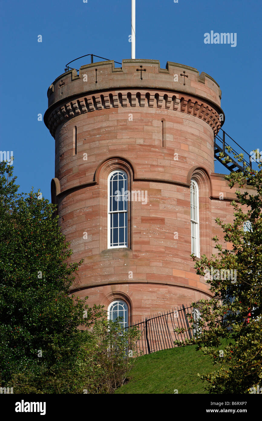 Inverness Castle Hill castle 1833 Sheriff Court now District Court