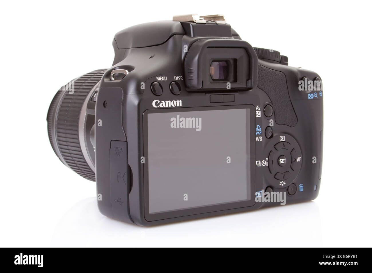 Canon EOS 450D (Rebel XSi), 12 megapixel digital slr, with the 18-55mm kit lens Stock Photo