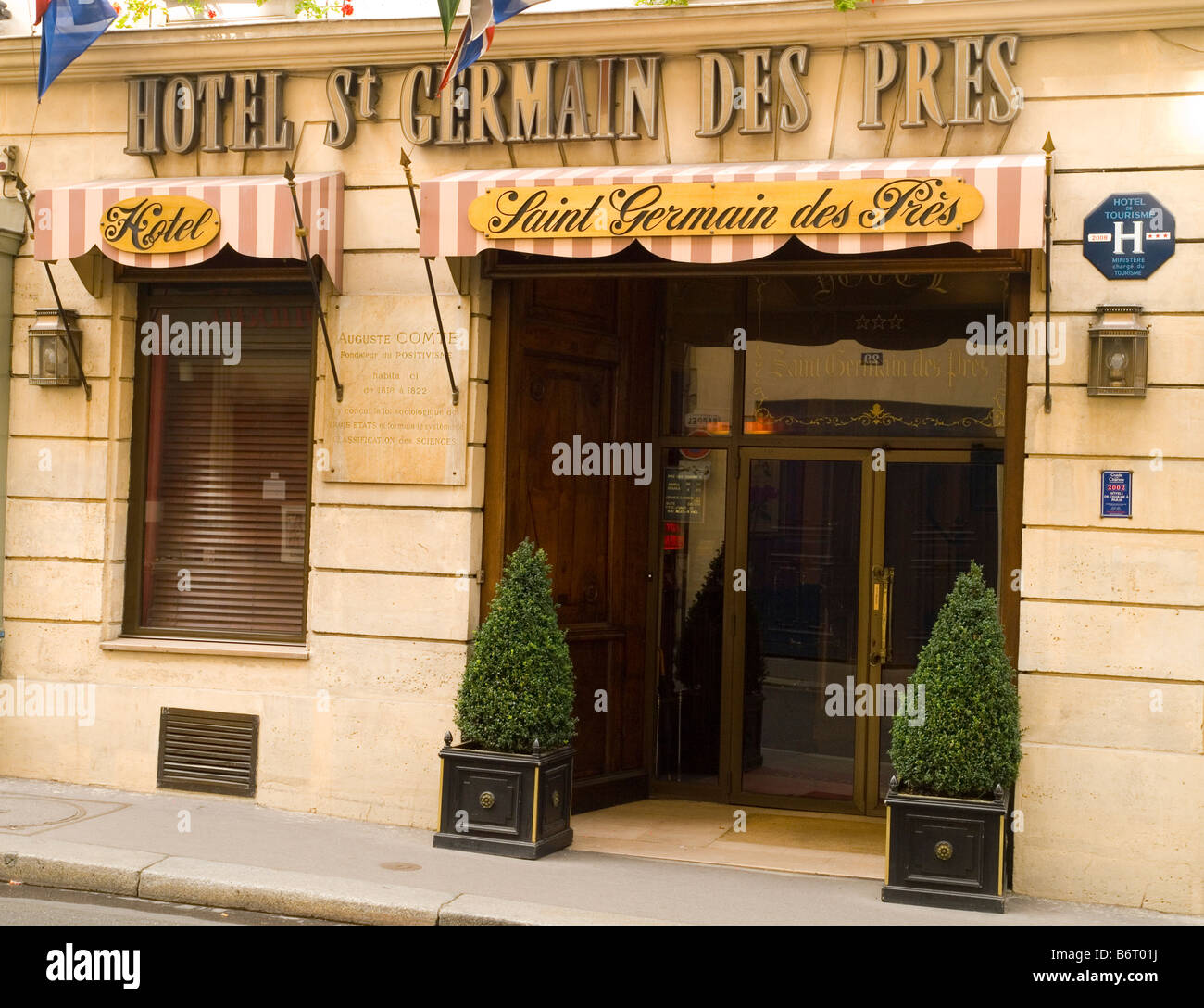 Hotel St Germain des Pres, 36 Rue Bonaparte in the Saint Germain des Pres  area of Paris, France Europe Stock Photo - Alamy