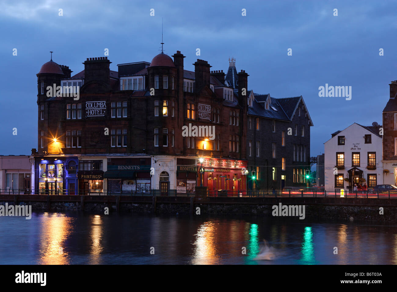 Oban harbour fishing port Argyll Bute Scotland UK Stock Photo Alamy
