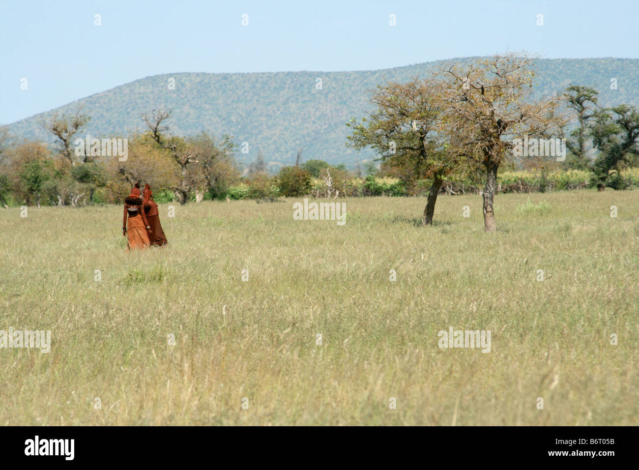 Two Himba women Stock Photo