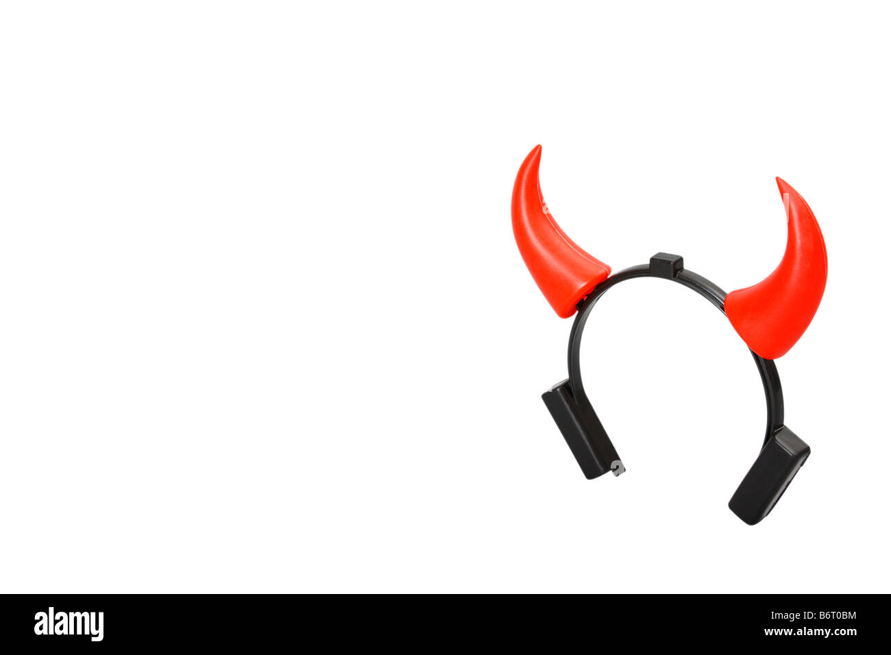 Devil horns cut out hires stock photography and images Alamy