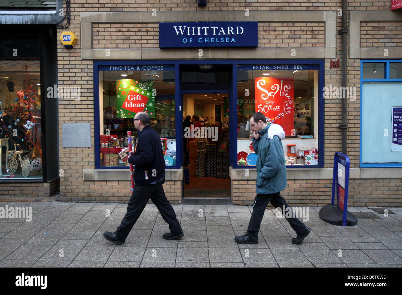 WHITTARD OF CHELSEA COFFEE AND TEA SHOP Stock Photo Alamy