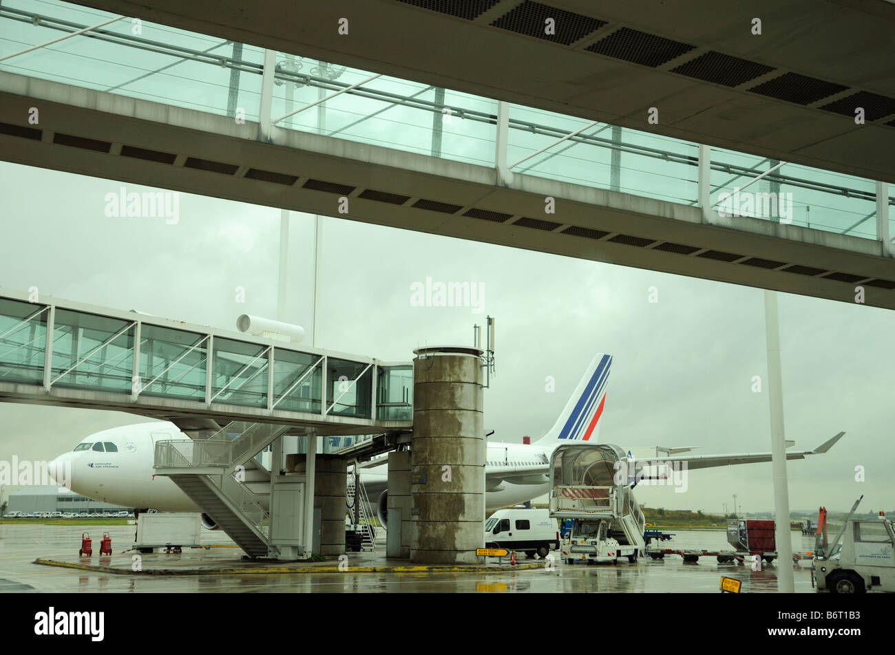 An Airbus A330 of Air France (AF) at Paris CDG Airport, Terminal 2F