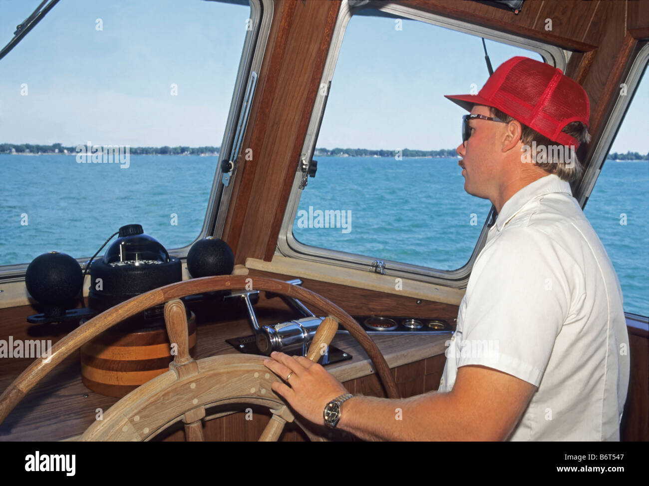 Tugboat captain pilots boat hires stock photography and images Alamy