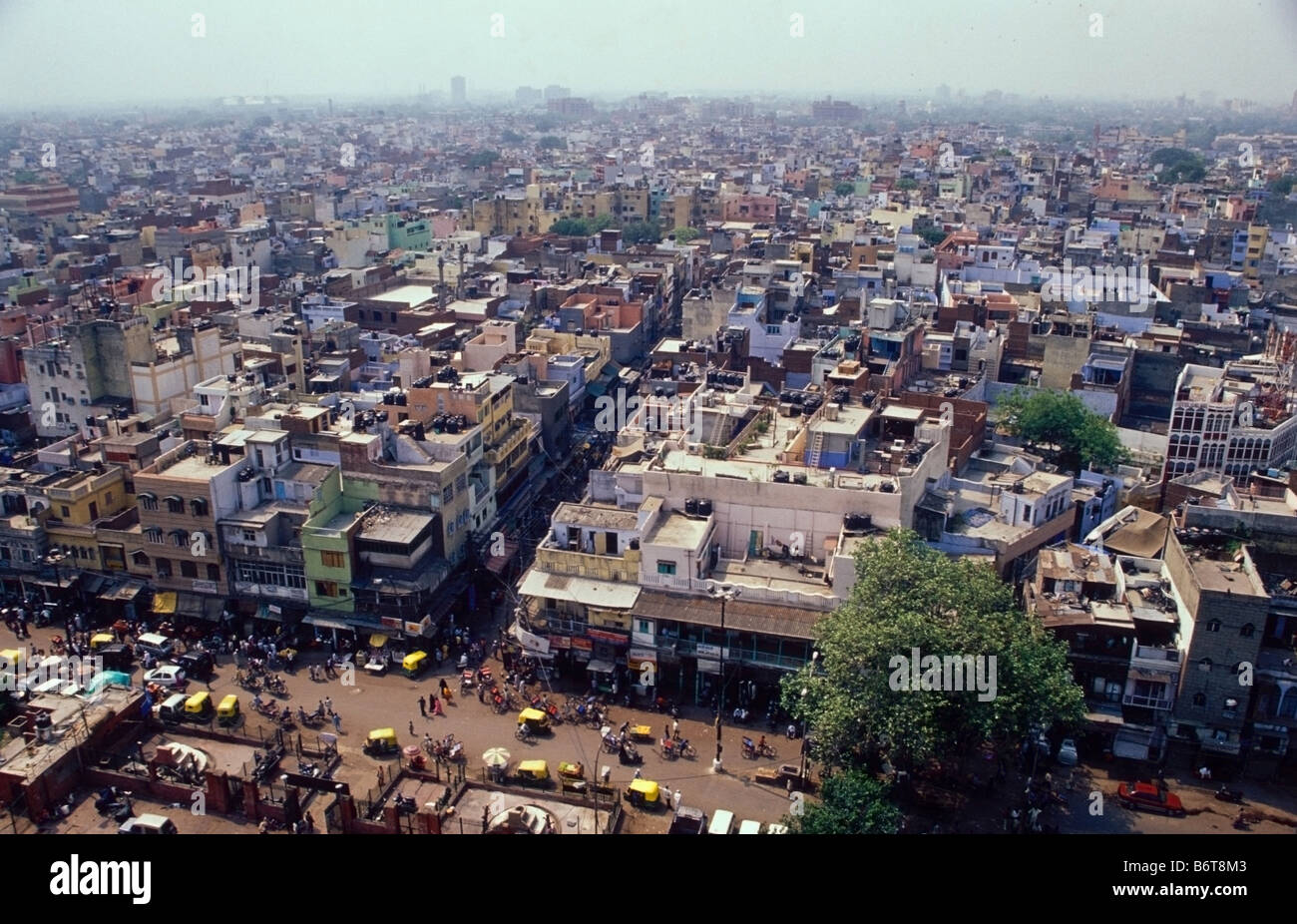 Delhi aerial hi-res stock photography and images - Alamy