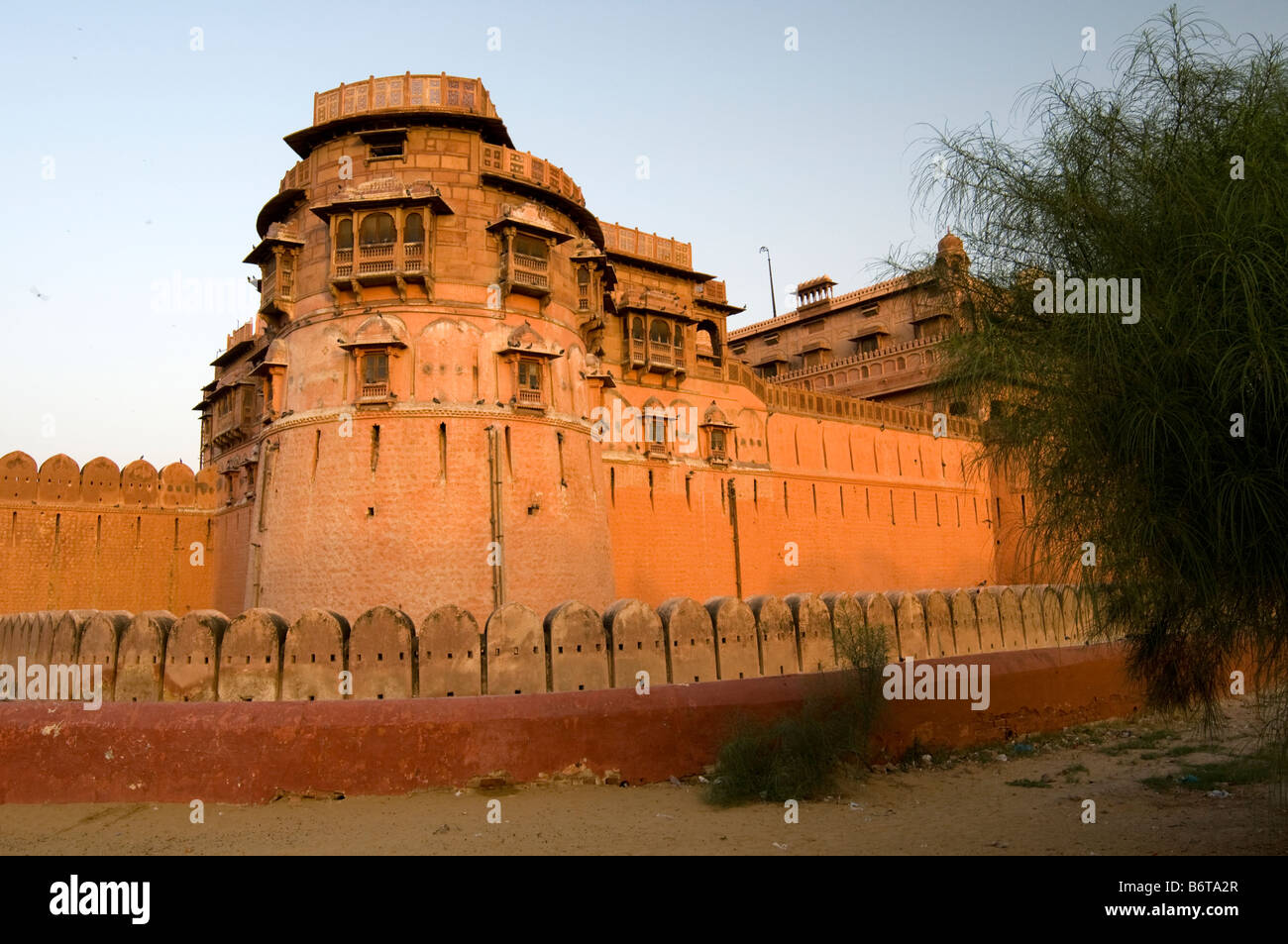 Junagarh Fort. Bikaner. Rajasthan. India. Stock Photo