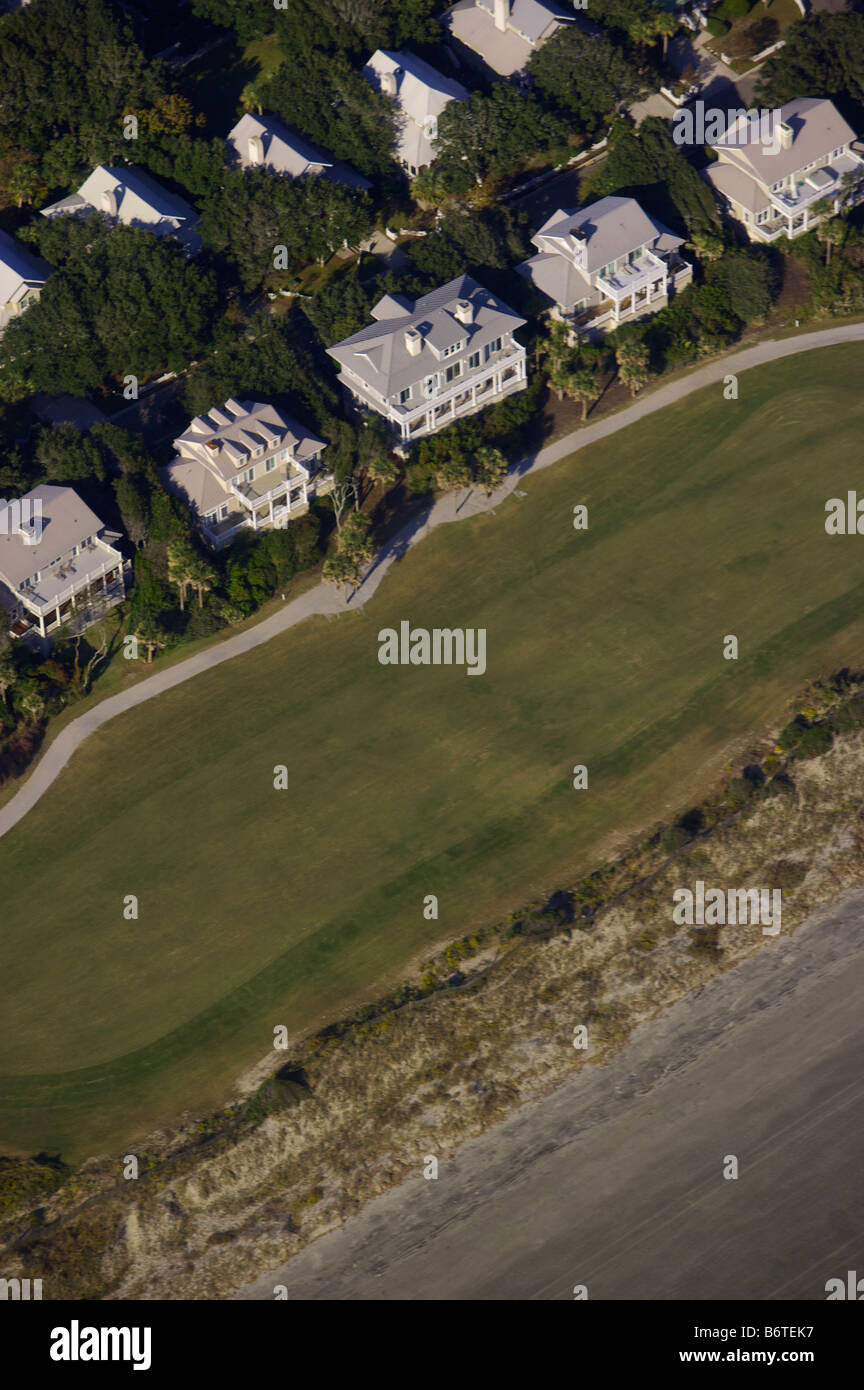 Image result for Aerial view of luxury homes on the Ocean Club Golf Course on Kiawah ...