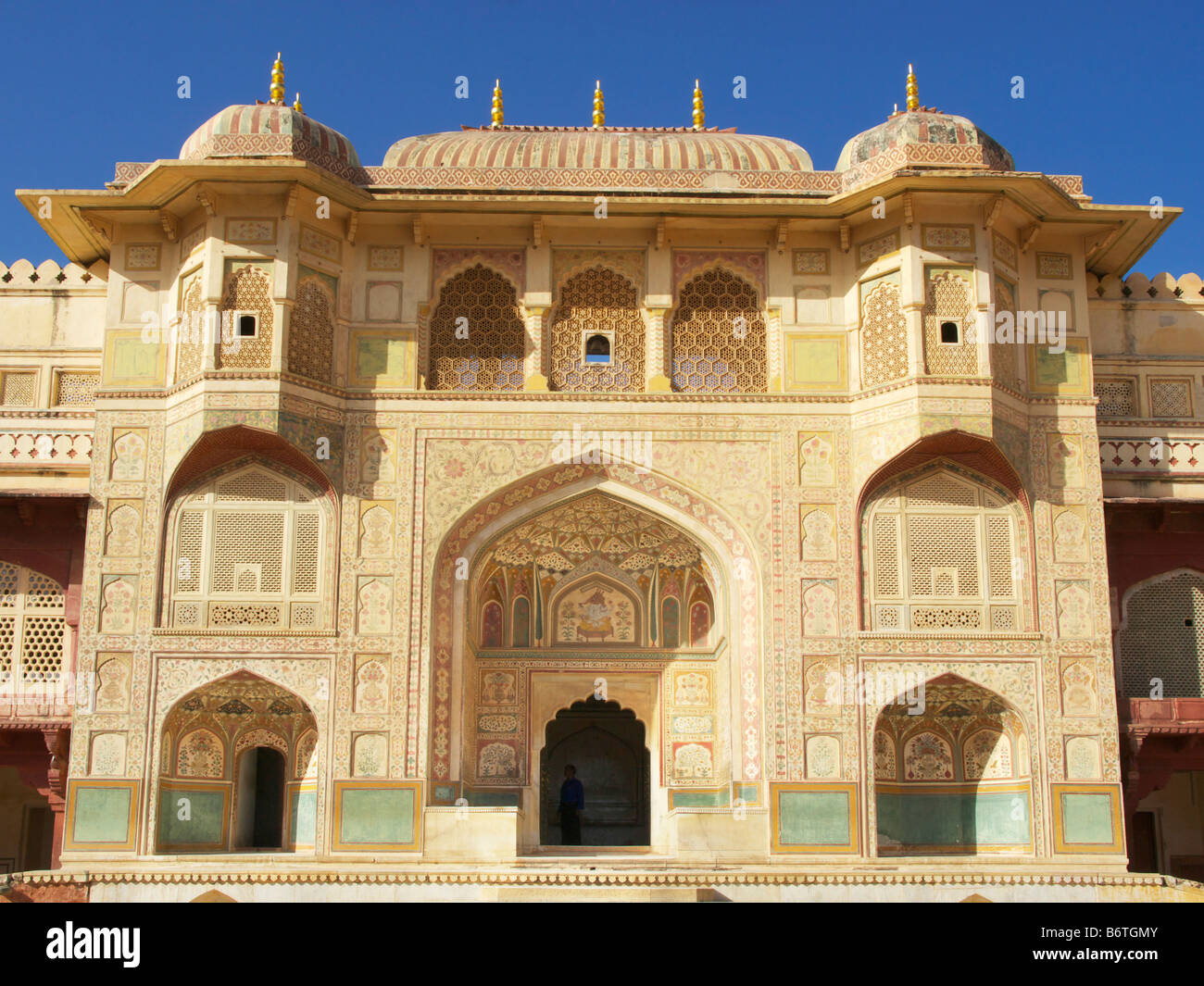 Amber Fort Jaipur India Stock Photo