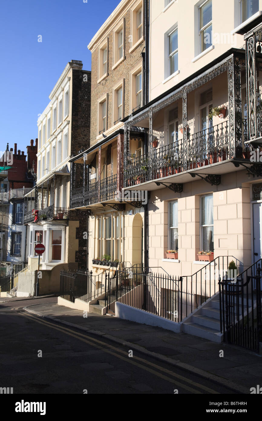 Albion Place Ramsgate mentioned in Jane Austen Stock Photo Alamy