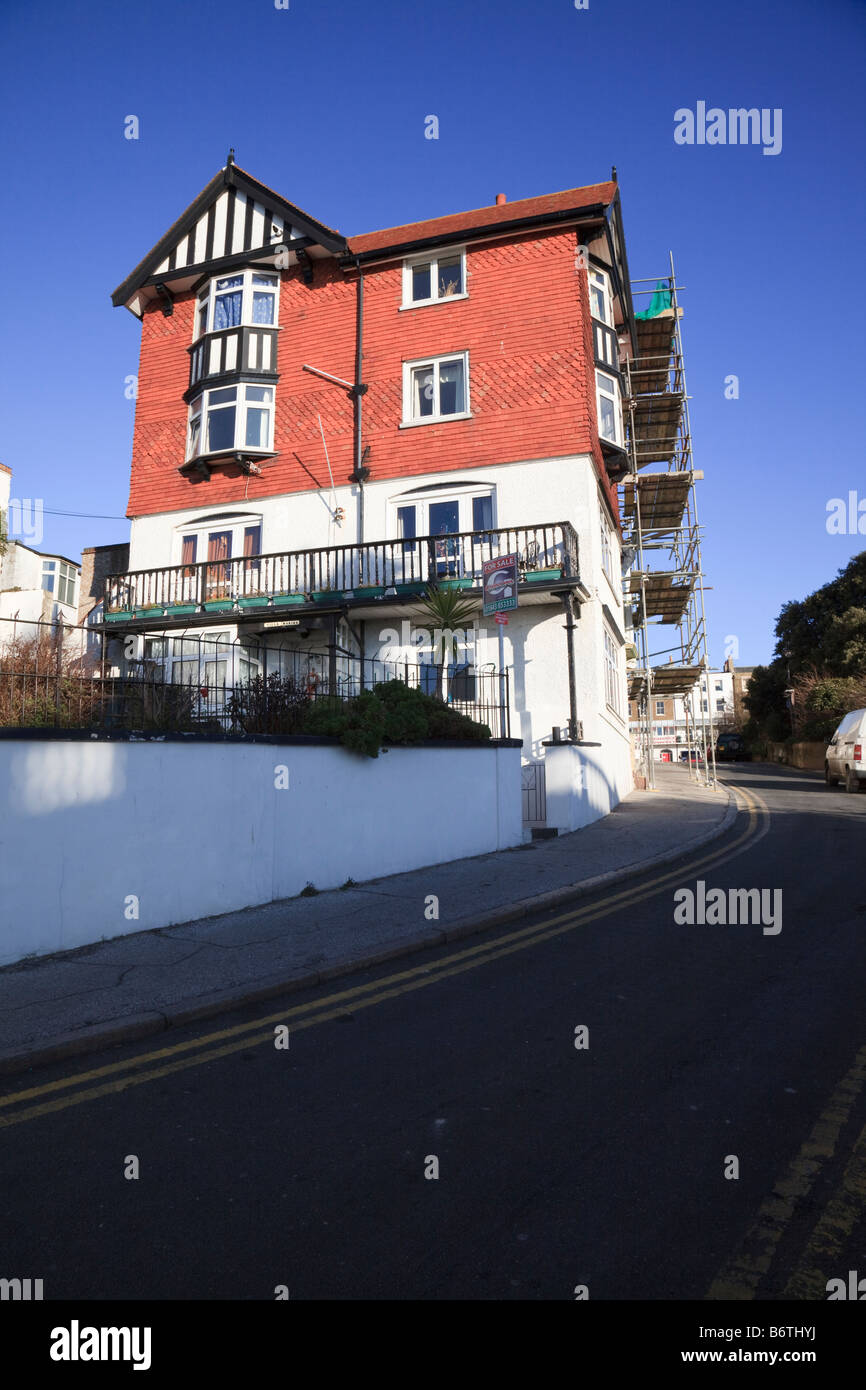 House for Sale on the hill at Albion Place Ramsgate Stock Photo Alamy