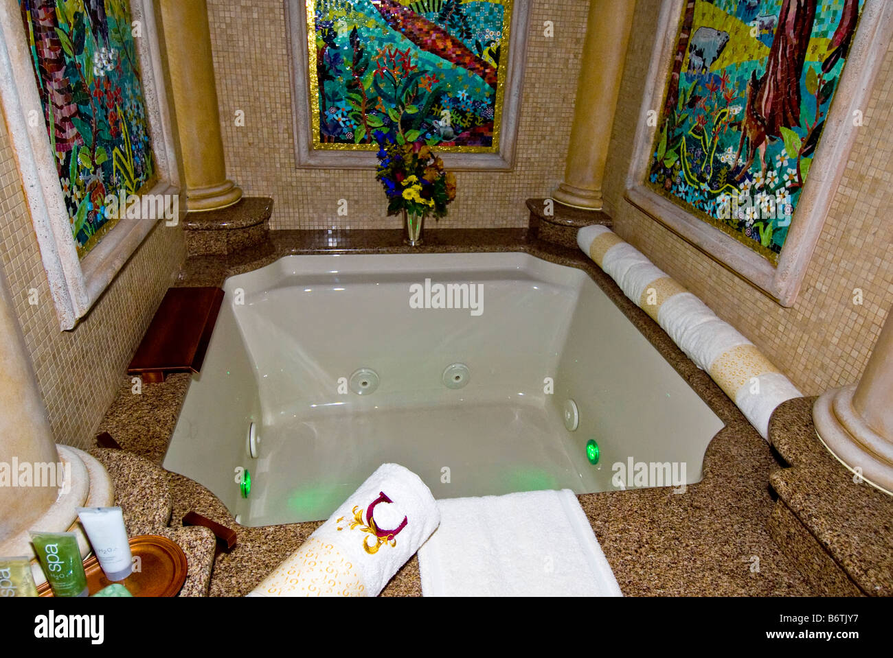 Cinderella Castle Suite The Royal Bath Magic Kingdom Walt Disney World  Orlando Florida FL Stock Photo - Alamy