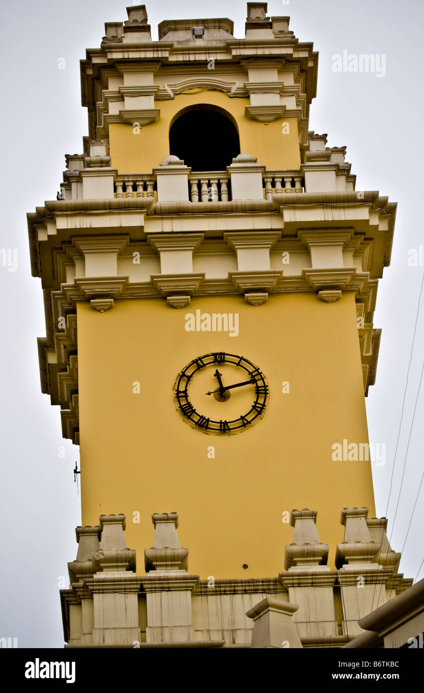 Concrete clock tower hires stock photography and images Alamy