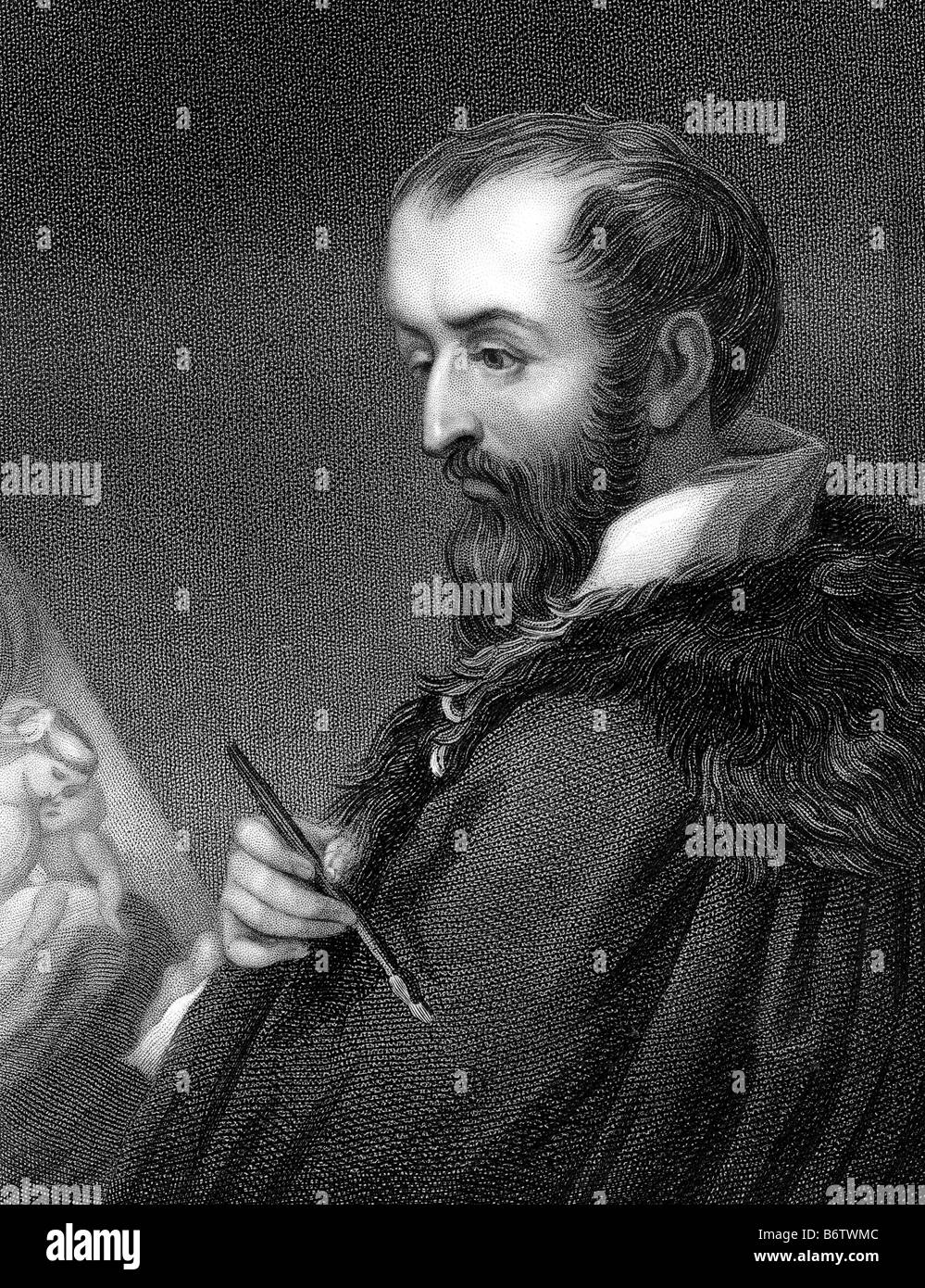 ANTONIO CORREGGIO Italian painter 14941534 Stock Photo Alamy