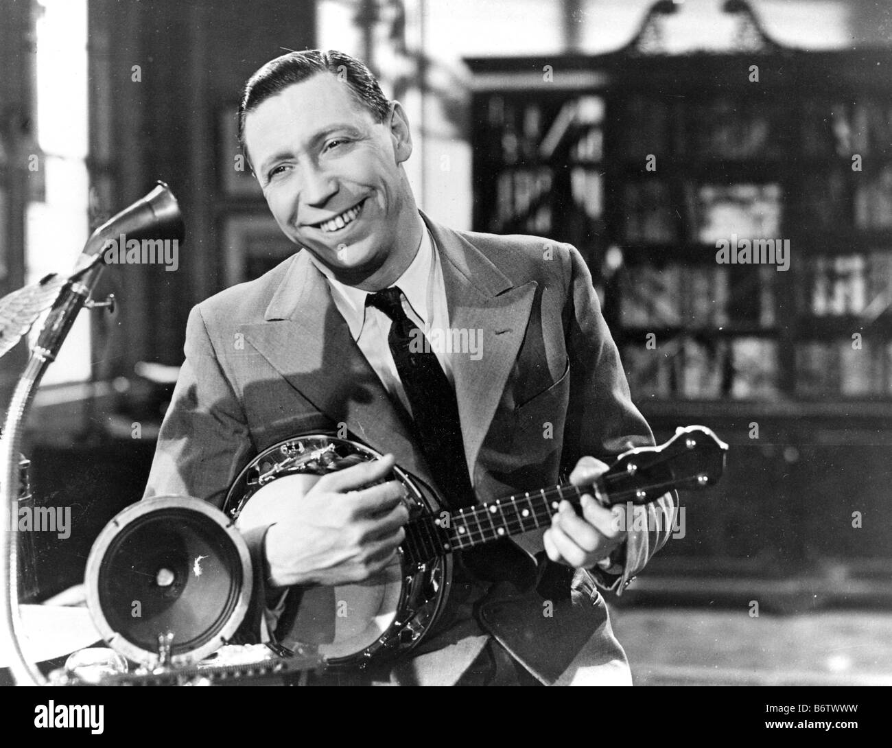 GEORGE FORMBY English entertainer and famous his playing Stock Photo - Alamy