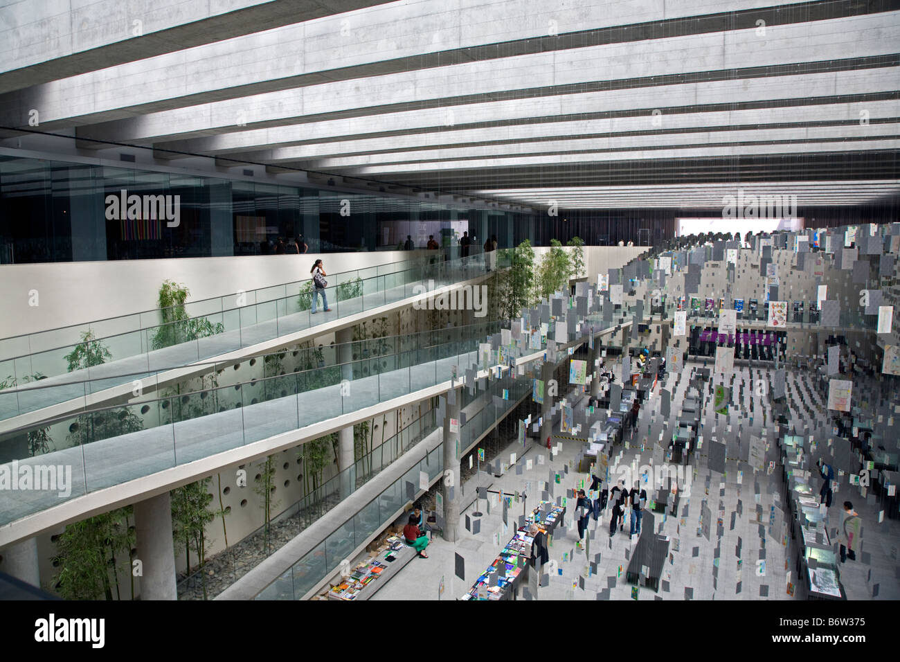 Centro Cultural Palacio de la Moneda, Santiago, Chile Stock Photo