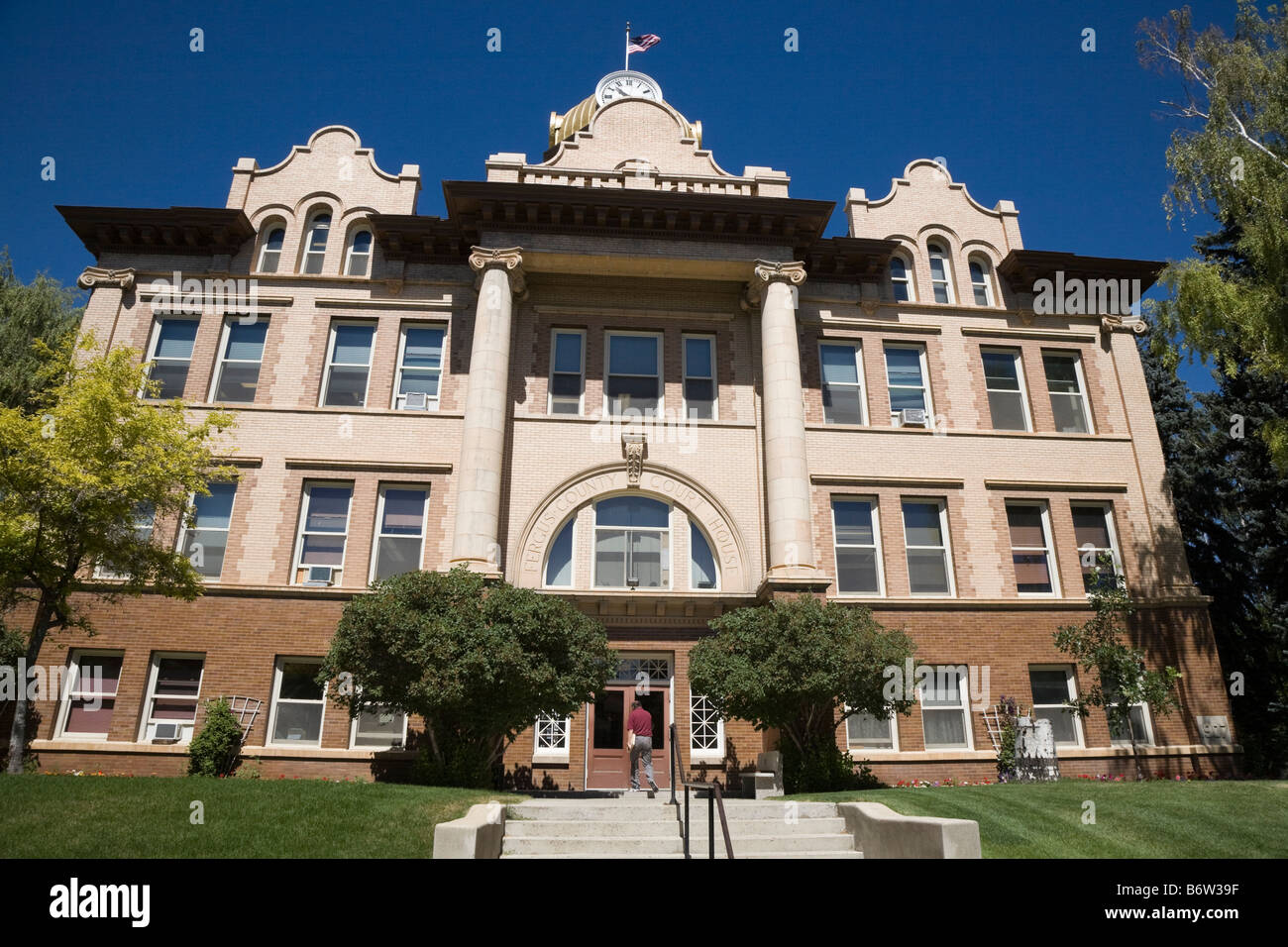 Fergus County Courthouse Lewistown, Montana, USA Stock Photo Alamy