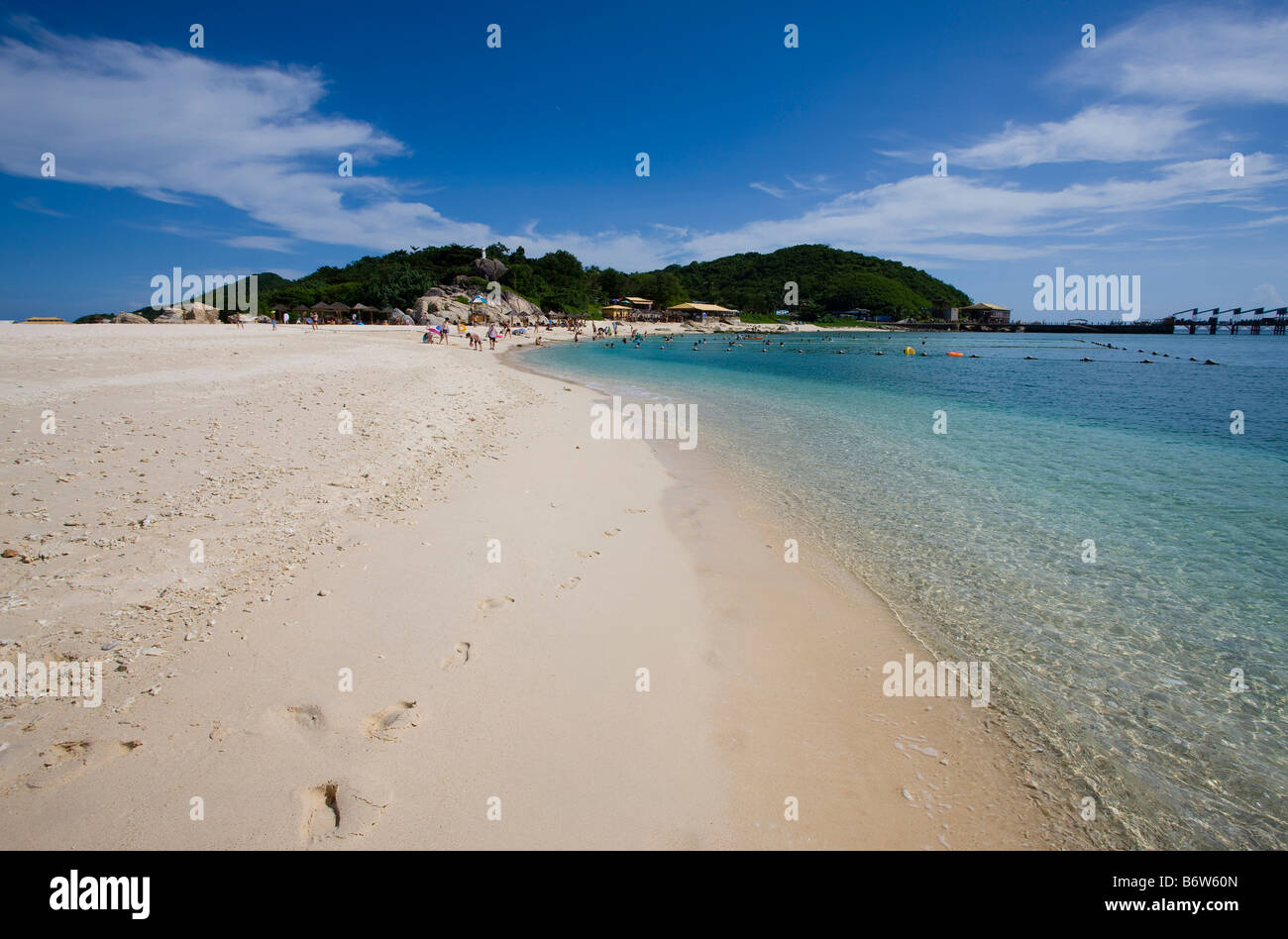 China,Chinese,East Asia,Asia,Hainan,Sanya,Beach Stock Photo