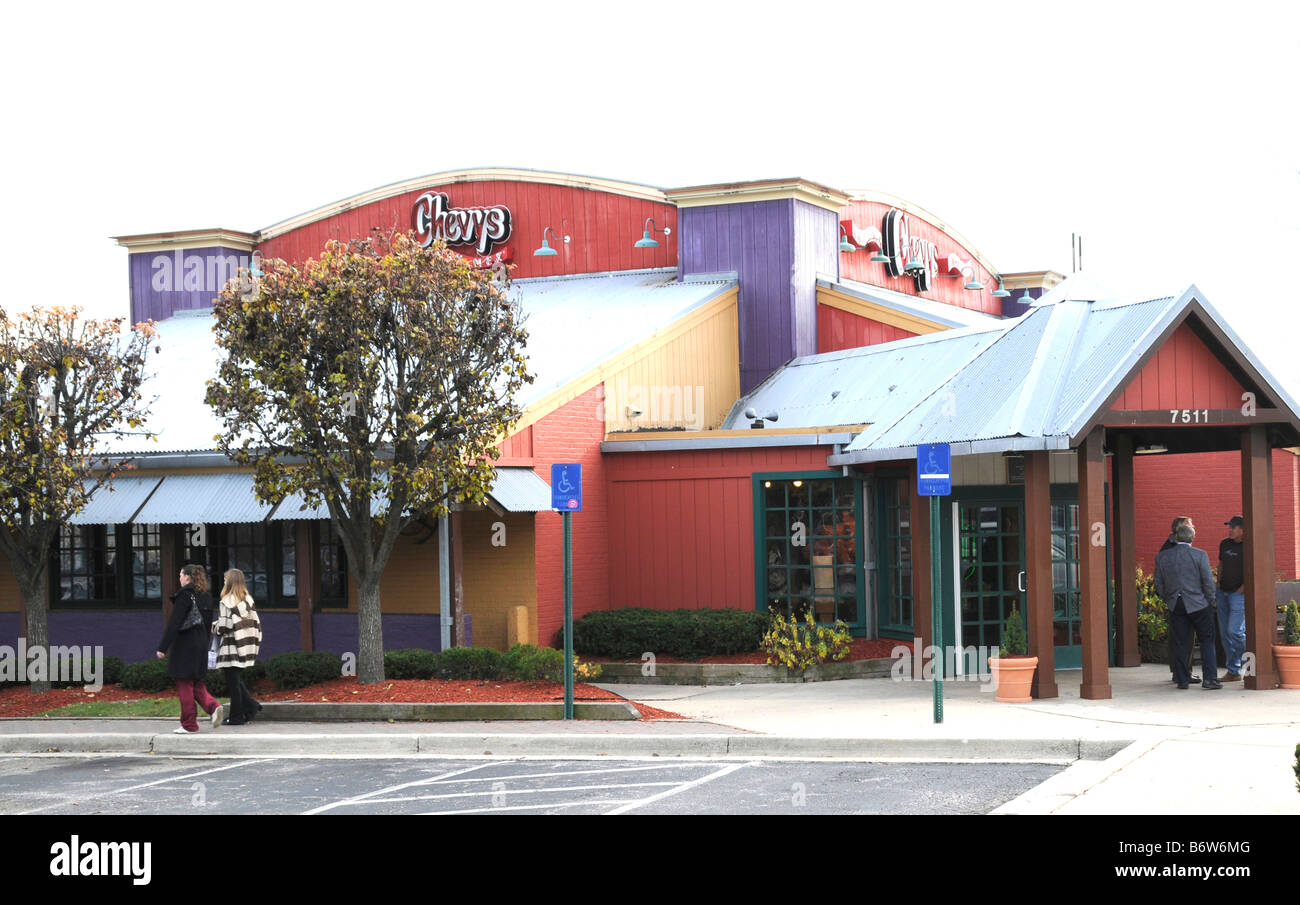 Chevys Mexican Restaurant in Greenbelt, Maryland Stock Photo