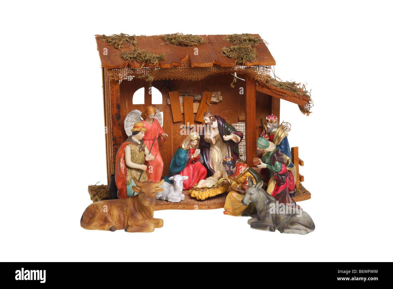 Nativity scene animals hi-res stock photography and images - Alamy