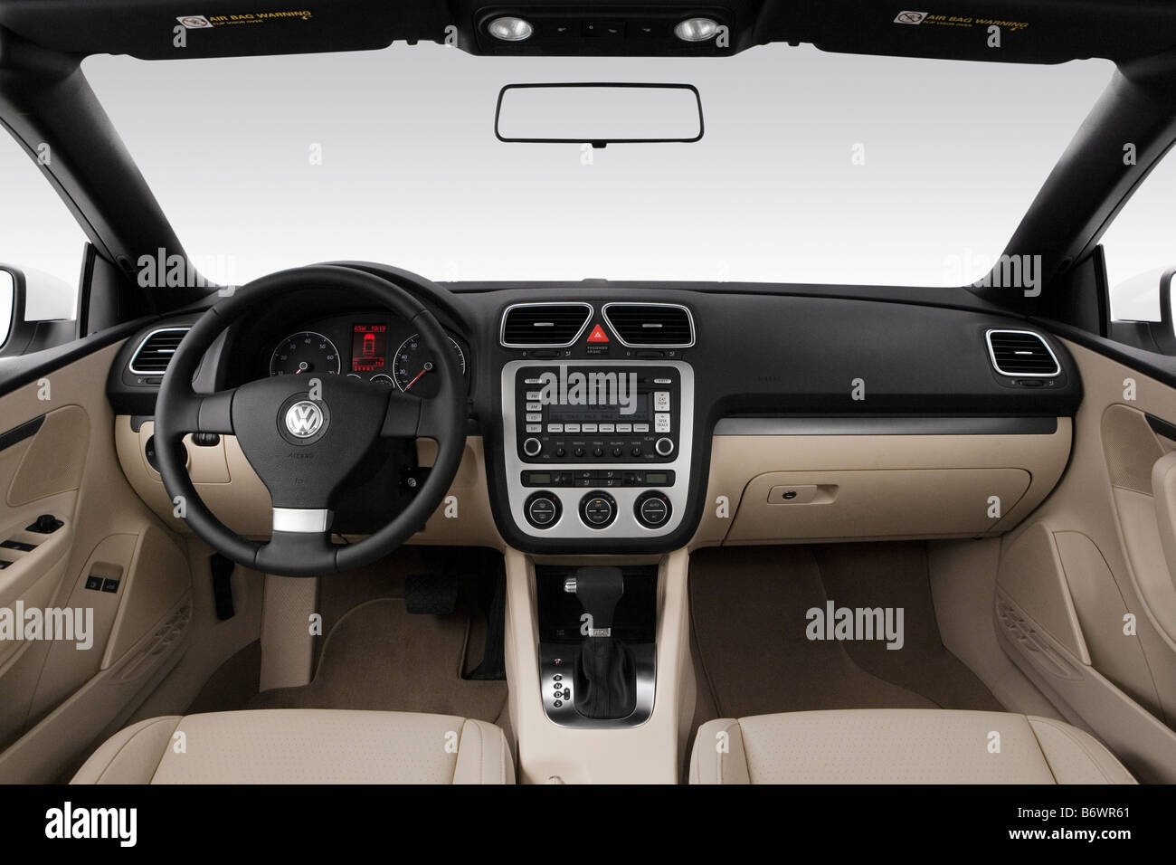 2009 Volkswagen Eos Komfort In White Dashboard Center Console Gear 