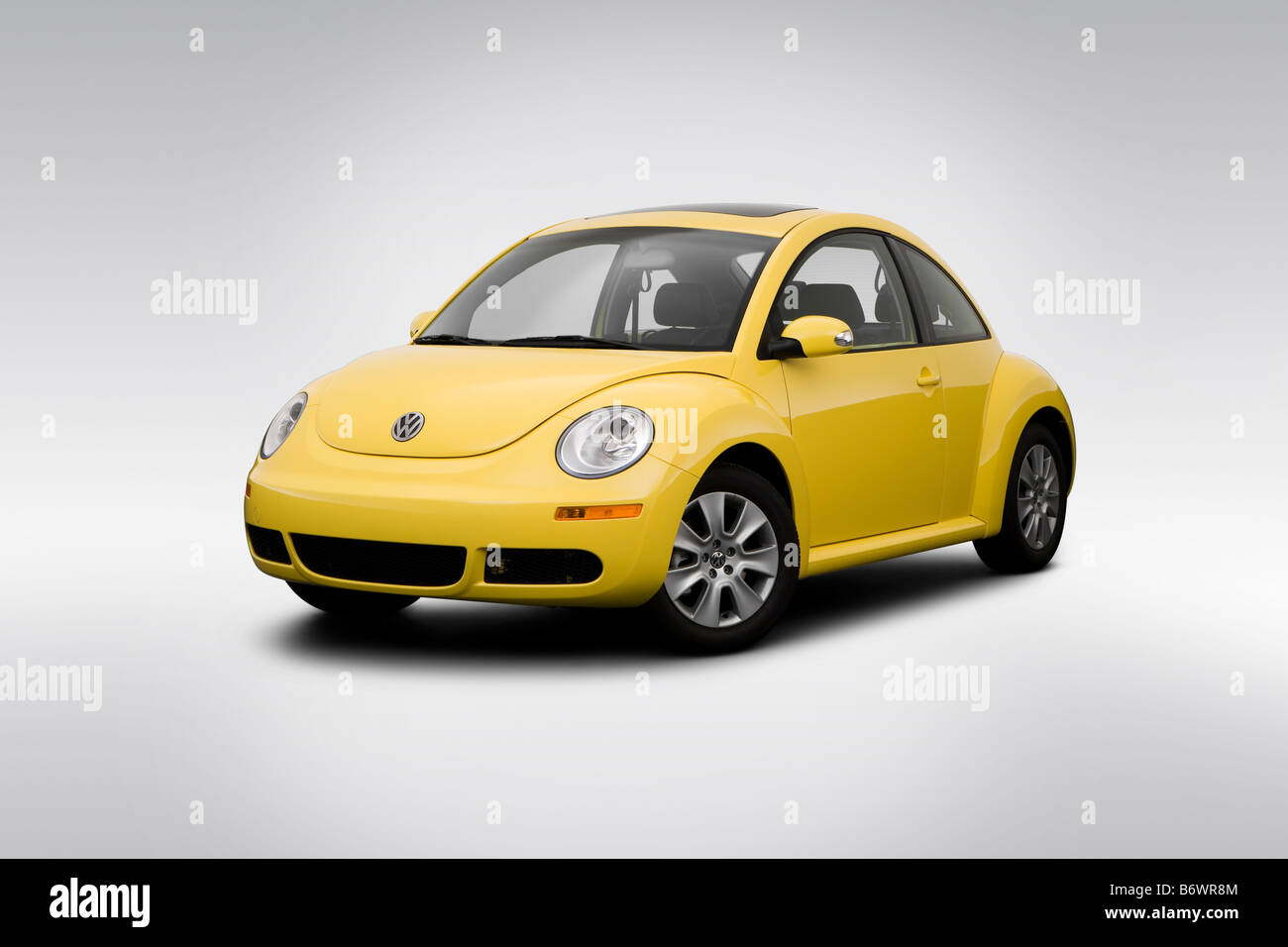 yellow beetle interior