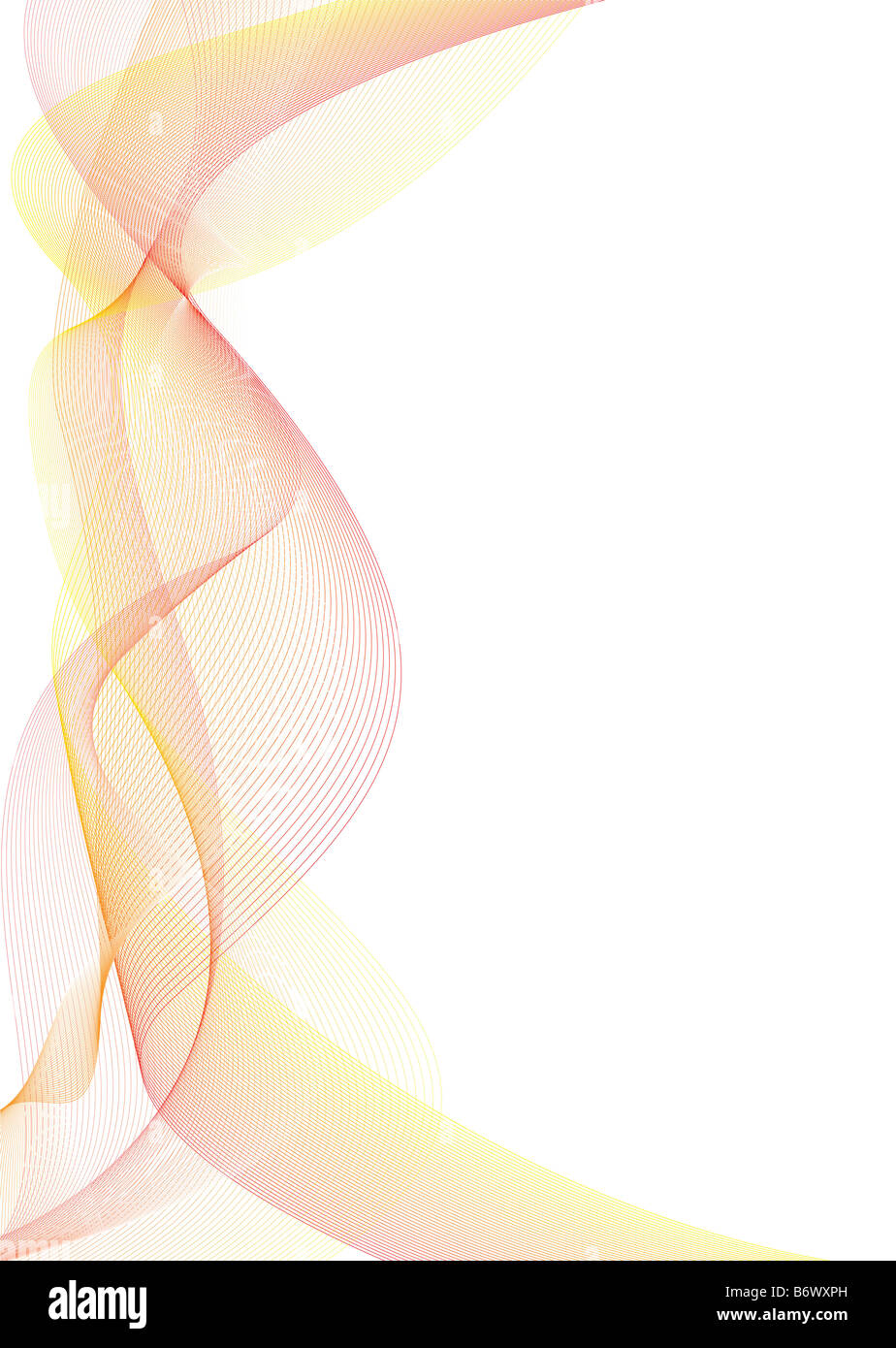 Flowing abstract background with wavy lines Stock Photo - Alamy