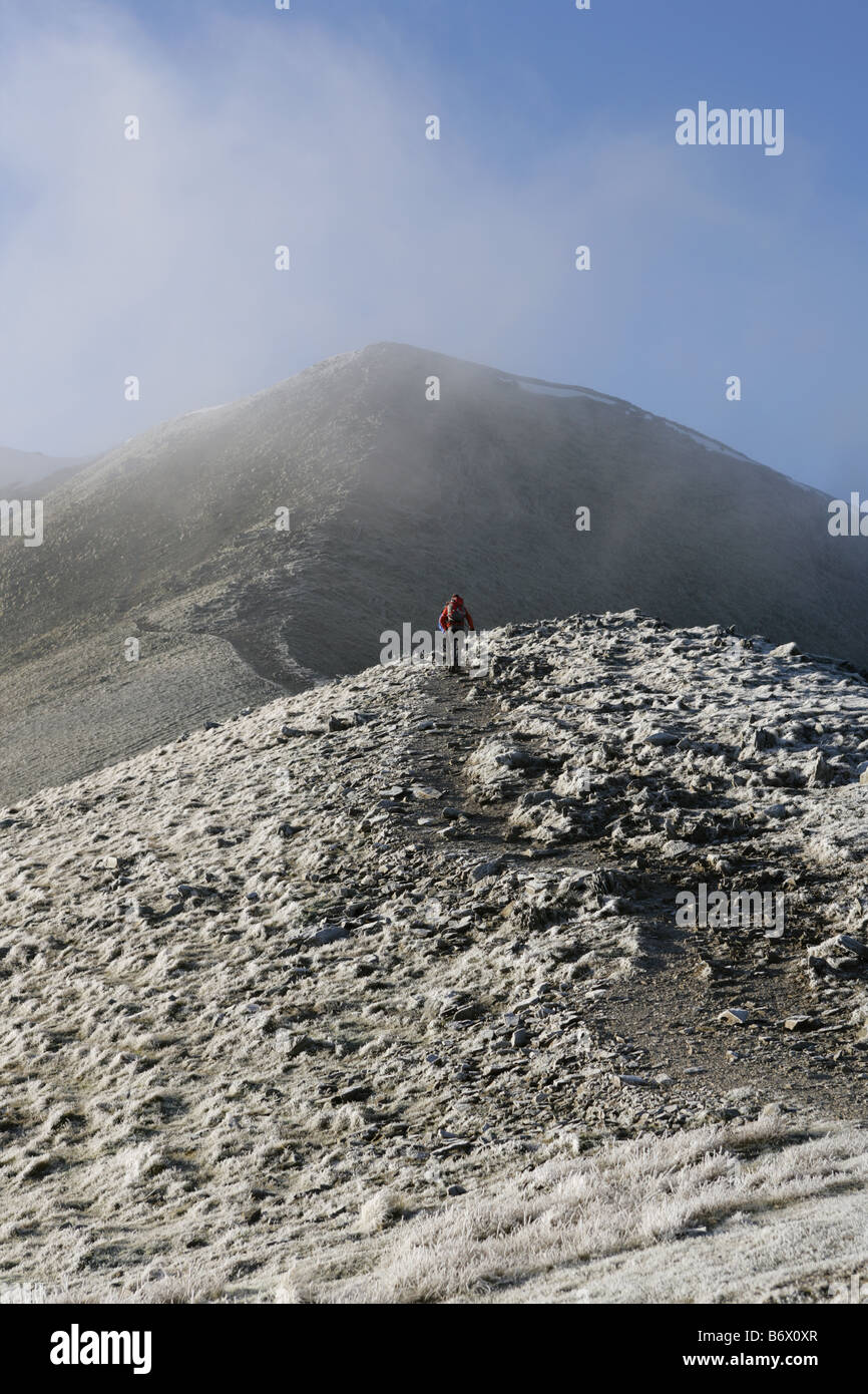 Lone walker mountain hi-res stock photography and images - Alamy